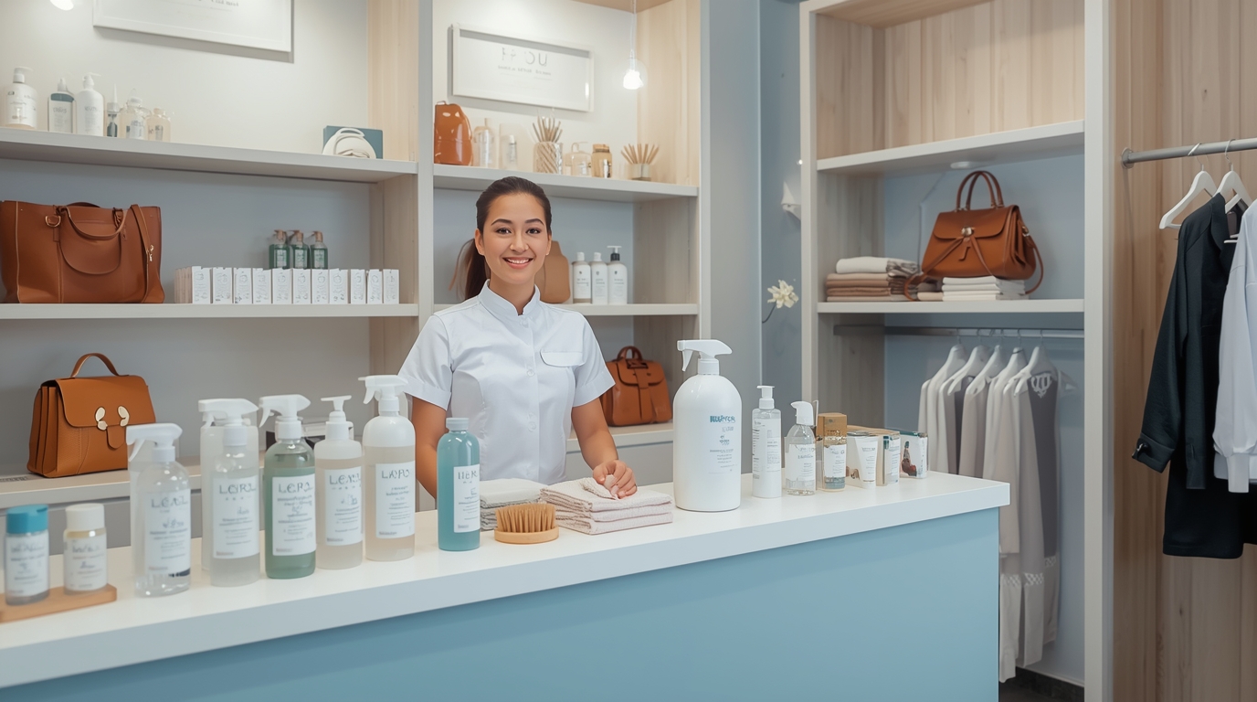 Leer en delicate stoffen reiniging